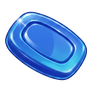 Blaue Kapsel